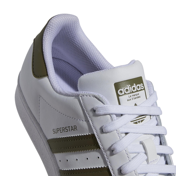 Adidas SUPERSTAR 男休閒鞋 墨綠色 KAORACER HP5501 product thumbnail 5