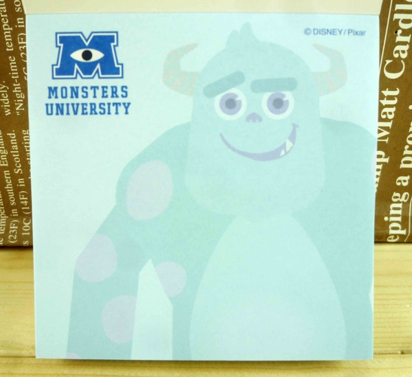 【震撼精品百貨】Monsters University_怪獸大學~便條本-橘星星圖案 product thumbnail 5