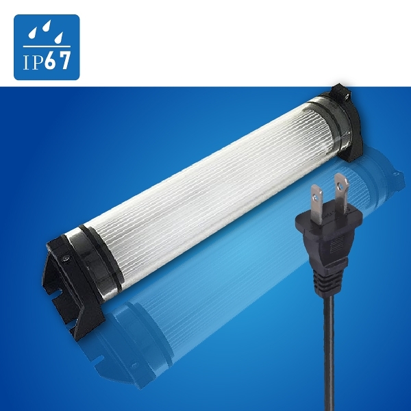 【日機】防水圓筒燈 NLM10SG-AC 帶插頭電線2m 機內工作燈 工業機械室內皆適用