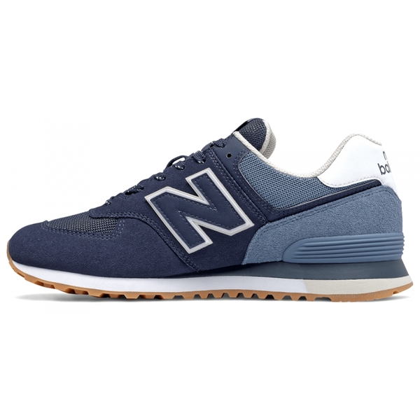 New Balance 574 D 男款休閒麂皮輕量緩震 