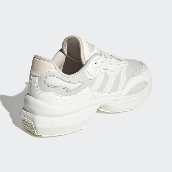 Adidas ZENTIC 女鞋 老爹鞋 休閒 皮革 經典 復古 米白【運動世界】GX0425 product thumbnail 4