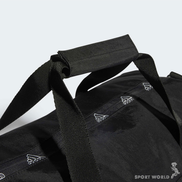 Adidas 健身包 旅行袋 手提袋 拉鍊夾層 可調式加厚背帶 黑【運動世界】HC7272 product thumbnail 6