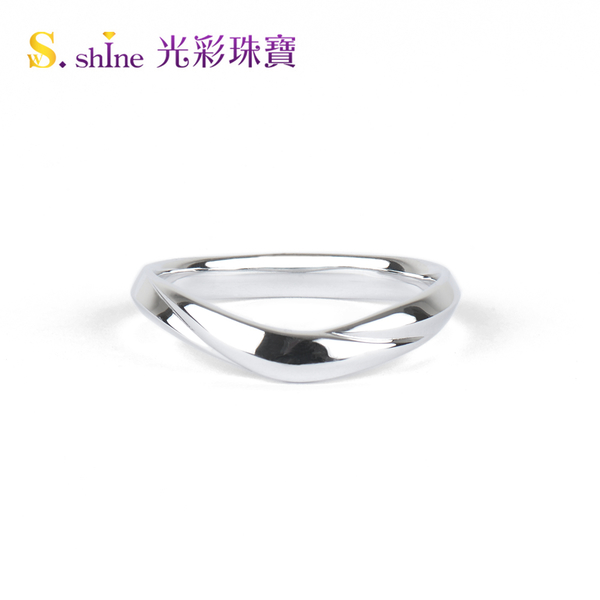 【光彩珠寶】婚戒 日本鉑金結婚戒指 對戒 風之戀 product thumbnail 3