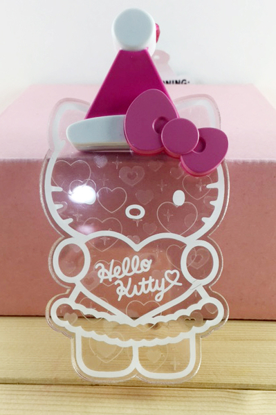 【震撼精品百貨】Hello Kitty 凱蒂貓~聖誕發亮擺飾/吊飾-kitty圖案-發亮
