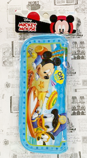 【震撼精品百貨】米奇/米妮_Micky Mouse~ 迪士尼日本米奇餐具袋-藍*01246