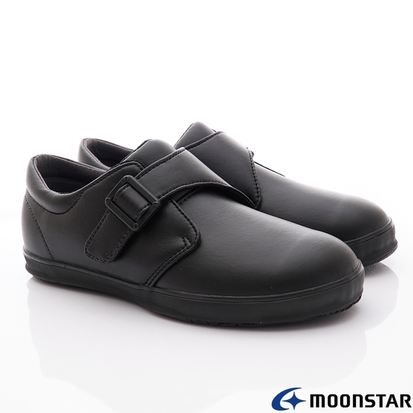 日本Moonstar機能童鞋 日製學生皮鞋-22246黑(中小童段) product thumbnail 2