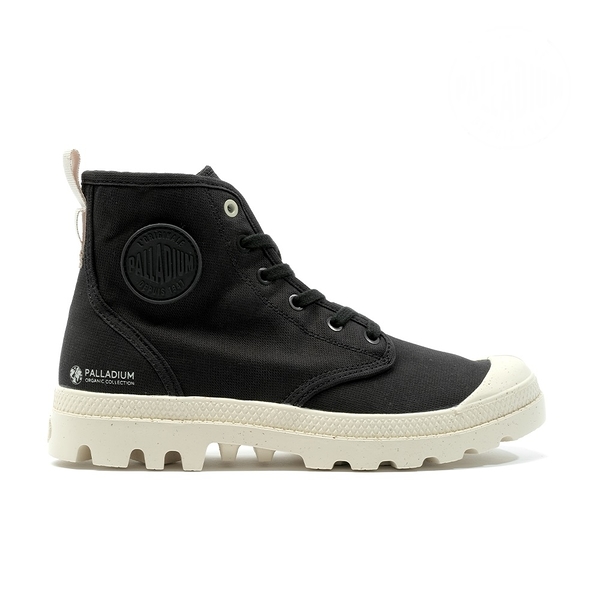 PALLADIUM PAMPA HI ZIP ORGANIC 拉鍊 有機棉 休閒靴 休閒 79101-008 中性碼 黑