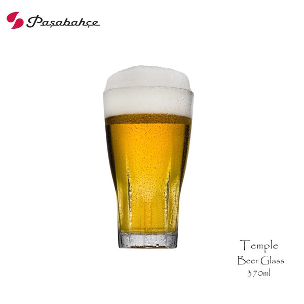 Pasabahce Temple強化啤酒杯370cc 啤酒杯 強化水杯 果汁杯 飲料杯