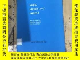 二手書博民逛書店Look，Listen罕見and Learn！.Workbook