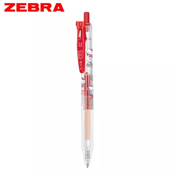 (限量)斑馬ZEBRA x HELLO KITTY50周年 鋼珠筆(JJ15-HK)-紅