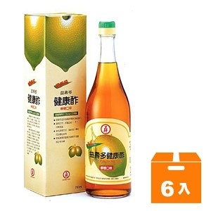 工研益壽多健康酢(檸檬)750ml(6入)/箱【康鄰超市】