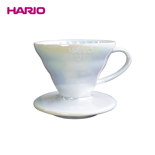 HARIO V60 鈦白珠光 濾杯 新品 鍍鈦 濾杯 VDC-01-WO-TW