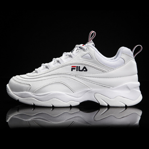 FILA RAY 男鞋 女鞋 老爹鞋 休閒 金裕貞 白【運動世界】4-C101T-111 product thumbnail 7