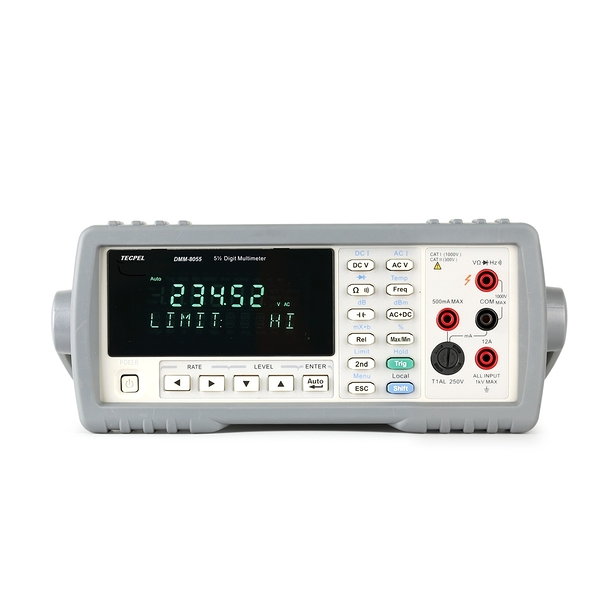 TECPEL DMM-8055 高效能 桌上型數位電錶 12,0000位數顯示