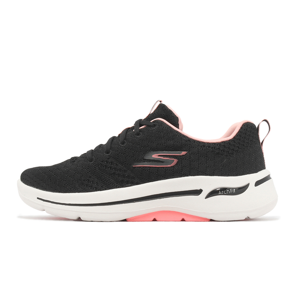 SKECHERS Go Walk Arch Fit-Unify 女 黑 運動鞋 避震 戶外鞋 健走鞋 KAORACER 124403BKPK product thumbnail 2