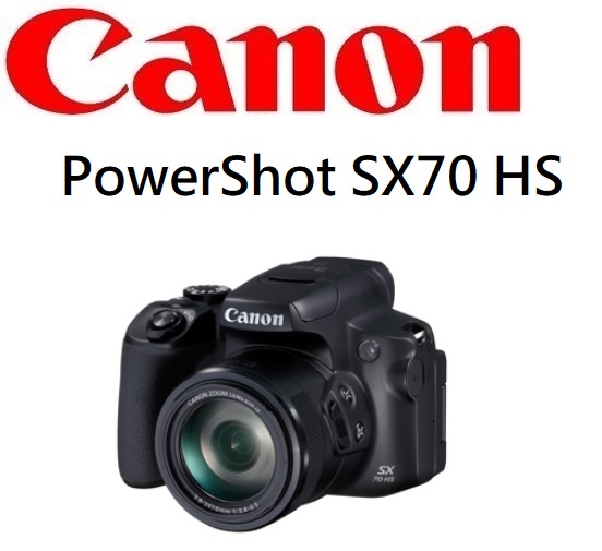 名揚數位 CANON PowerShot SX70 HS 65倍光學變焦 旅遊類單眼 公司貨 一年保固