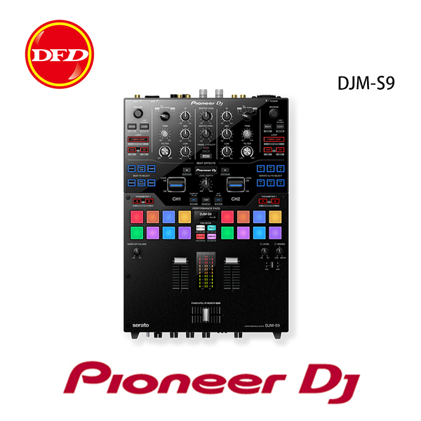 先鋒 Pioneer DJM-S9 混音器 Professional 2-channel 黑色 混音器 台灣先鋒公司貨 DJMS9