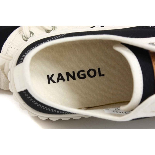KANGOL 休閒鞋 帆布鞋 女鞋 黑/米色 6052200323 no141 product thumbnail 5