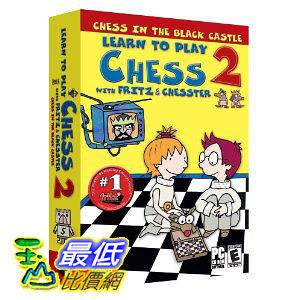 [美國直購 ShopUSA] Learn to Play Chess with Fritz and Chesster 2: Chess in the Black Castle by Viva Media $1179
