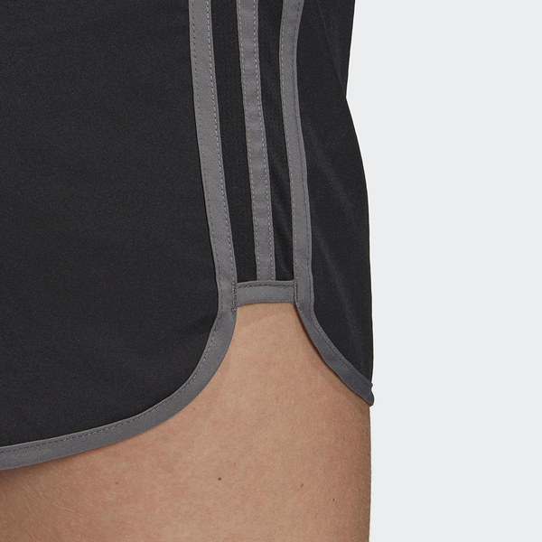 【現貨】ADIDAS MARATHON 20 SHORTS 女裝 短褲 慢跑 訓練 透氣 快乾 反光 黑 灰【運動世界】GC6872 product thumbnail 7