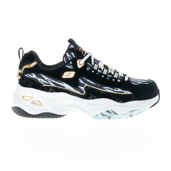 SKECHERS D'LITES 4.0 女 休閒系列 30周年 斑馬紋 限定款 149632BKW product thumbnail 2