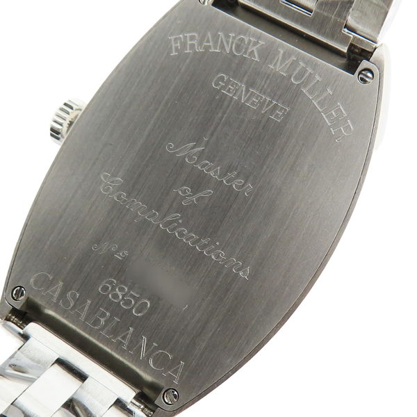 【二手名牌BRAND OFF】Franck Muller 法穆蘭 Casablanca 白色錶盤 自動上鍊 腕錶 34mm 6850 product thumbnail 7