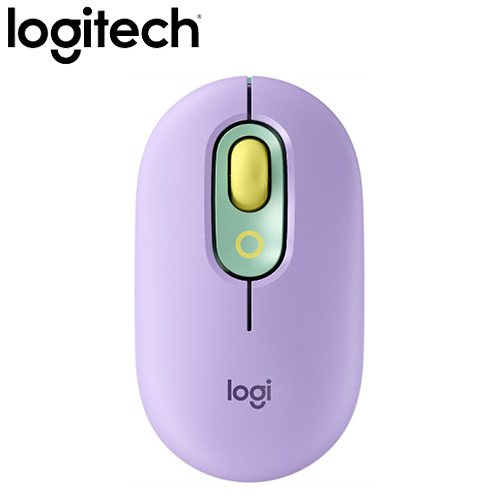 Logitech羅技 POP Mouse 無線藍牙滑鼠 夢幻紫買就送BLOT接收器