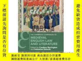 二手書博民逛書店【罕見】The Cambridge Companion to Medieval English Law and L