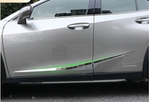 19-21款 Lexus 車身飾條UX260车身门板 UX200外饰防撞防护亮片装饰条 車身車側飾條