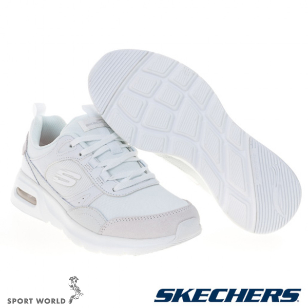 Skechers 女鞋 休閒鞋 氣墊 SKECH-AIR COURT 白【運動世界】150075WHT product thumbnail 5