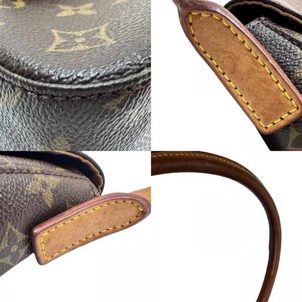 LOUIS VUITTON 路易威登 棕色 原花 PVC塗層帆布 Looping 肩背包 M51147 【二手名牌BRAND OFF】 product thumbnail 9