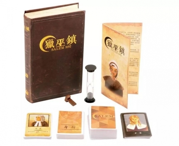 『高雄龐奇桌遊』獵巫鎮 Salem 1692 繁體中文版 正版桌上遊戲專賣店 product thumbnail 2