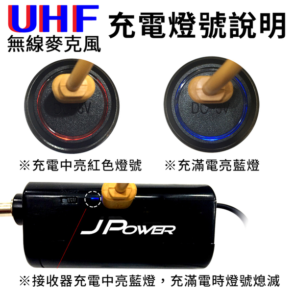 杰強 J-POWER 震天雷JP-UHF888 功能型無線麥克風 product thumbnail 4