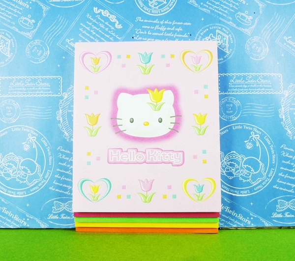 【震撼精品百貨】Hello Kitty 凱蒂貓~信紙組~金香圖案【共1款】