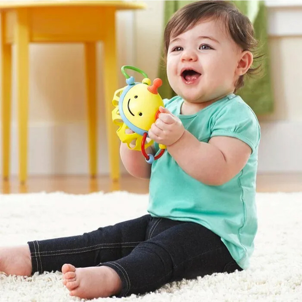 SKIP HOP E&M響響球鈴(多款可選)嬰兒玩具|固齒玩具|洞洞球 product thumbnail 5
