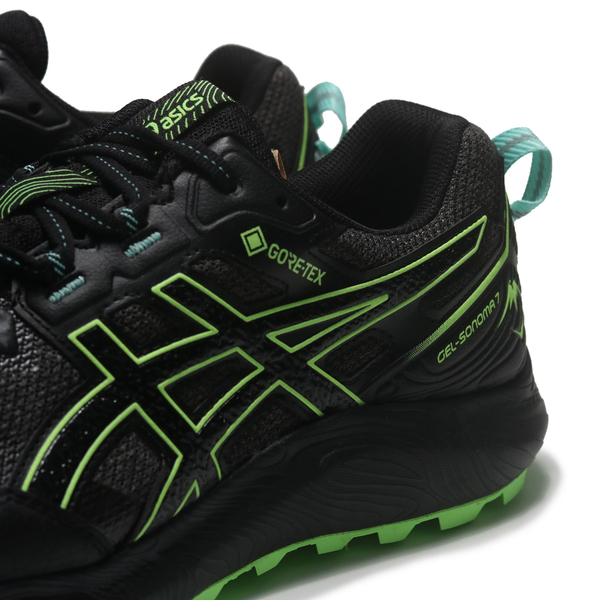 ASICS 慢跑鞋 GEL-SONOMA 7 GTX 黑螢光 全防水 越野鞋 男 1011B593004 product thumbnail 2