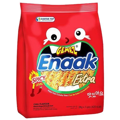 Enaak 韓式小雞麵-香辣味 84g【康鄰超市】 product thumbnail 2