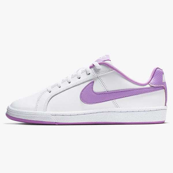 ★現貨在庫★ NIKE Court Royale GS 女鞋 大童 休閒 板鞋 白 粉紫 【運動世界】 833654-103 product thumbnail 2