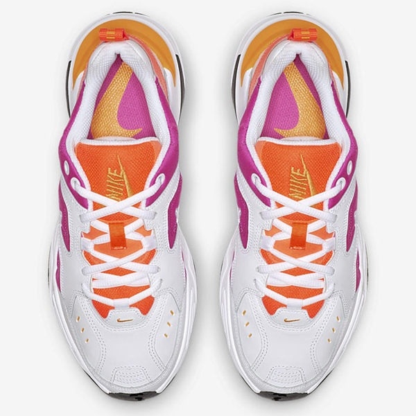 NIKE M2K Tekno 女鞋 休閒 潮流 老爹鞋 復古 白 桃紅【運動世界】 AO3108-104 product thumbnail 4