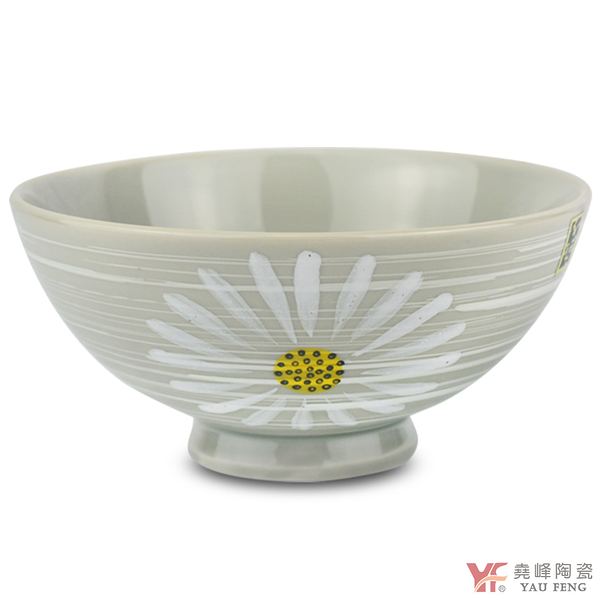 【堯峰陶瓷】日式餐具 三島花系列6吋羅紋碗 單入 沙拉碗 | 水果碗 | 冰品碗