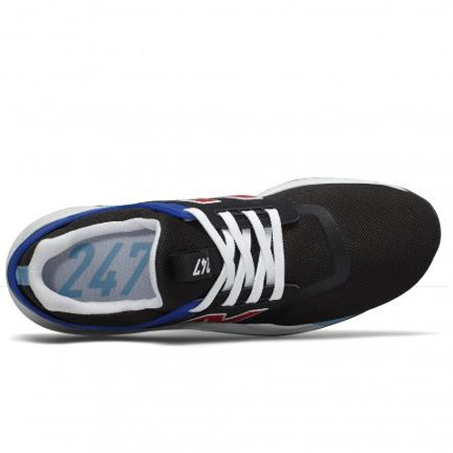 New Balance 247 男鞋 女鞋 休閒 網布 輕量 REVLITE 黑 紅 藍【運動世界】MS247FQ product thumbnail 3
