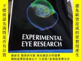 二手書博民逛書店Experimental罕見Eye Research Volum