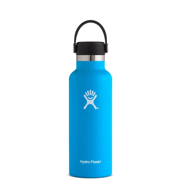 【Hydro Flask 美國 HYDRATION 真空保冷/熱兩用鋼瓶18oz《海洋藍》】HFS18SX/保溫杯/單手杯 product thumbnail 2