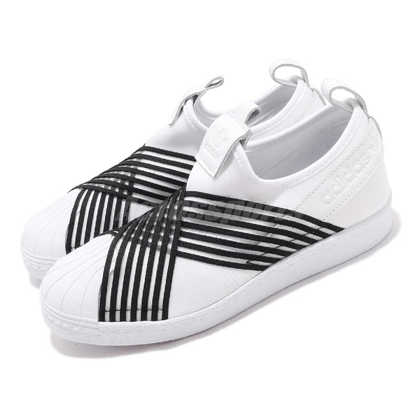 adidas superstar slip on w black