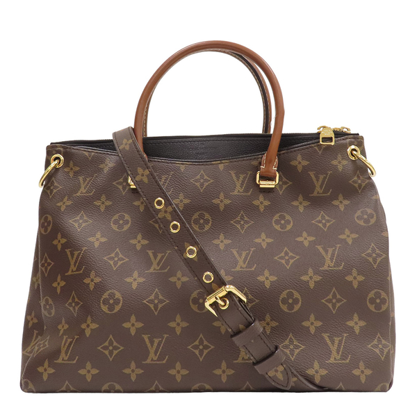 【二手名牌BRAND OFF】LOUIS VUITTON LV 路易威登 棕色 原花 PVC塗層帆布 两用包 M41064