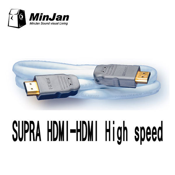 【名展音響】瑞典頂級SUPRA HDMI-HDMI High speed 10m  發燒訊號線