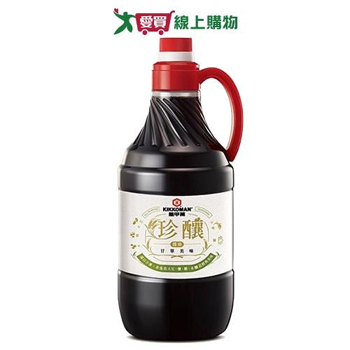 龜甲萬珍釀醬油1.6L【愛買】