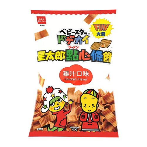 優雅食點心條餅-雞汁口味FUN大包100g【愛買】 product thumbnail 2