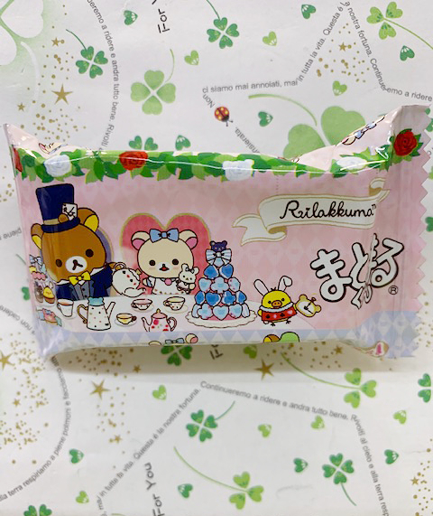 【震撼精品百貨】Rilakkuma San-X 拉拉熊懶懶熊~拉拉熊橡皮擦-喝下午茶#71908