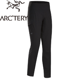 【ARC TERYX 始祖鳥 Sabria Pant Women s 女款 彈性長褲 《黑》】18916/春夏款/彈性/休閒長褲/長褲